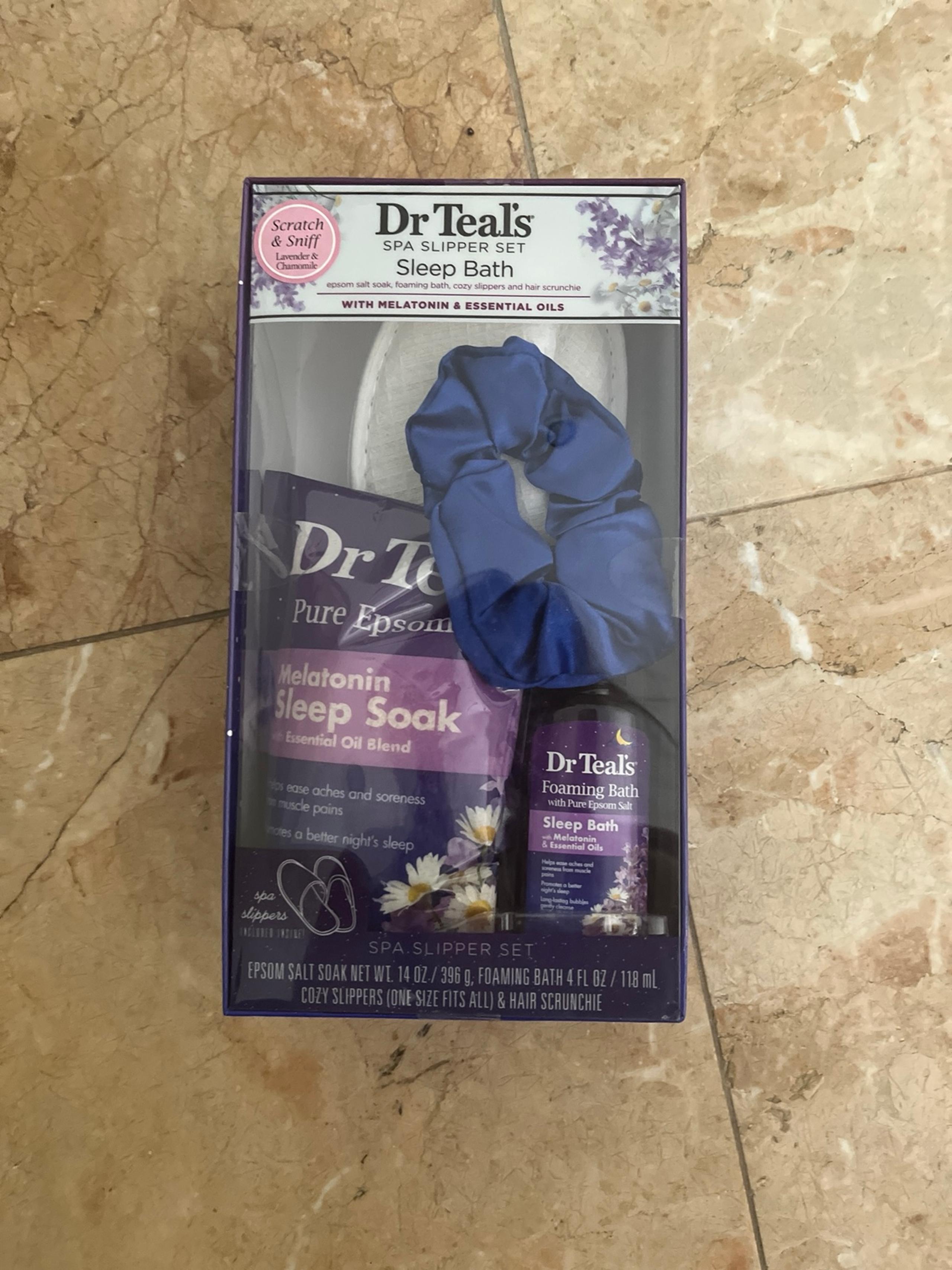 Dr Teal's Spa Slipper Set