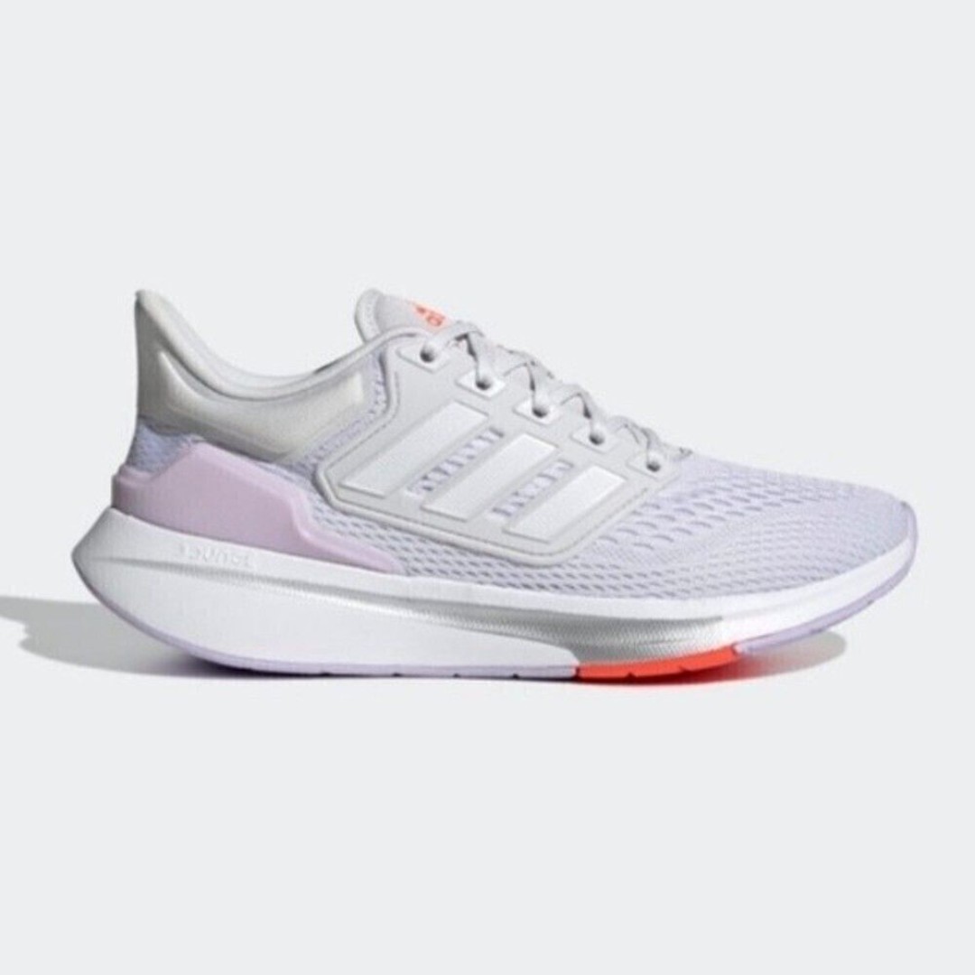 Adidas Running Shoes Womens Size 7 Purple Gray Low Top Lace Up Athletic