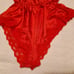 Vintage Red Lace Teddy Lingerie size 36