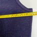 Vintage LizSport Lambswool Button Front Sweater Vest Blue Purple Women Large