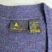 Vintage LizSport Lambswool Button Front Sweater Vest Blue Purple Women Large