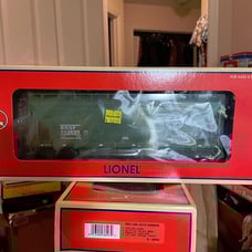 LIONEL BNSF AACF 3-BAY COVERED HOPPER WITH ETD. 6-17135 NEW