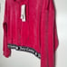 Juicy Couture Pink Party Velour Hoodie Sweatshirt Black Band NWT!