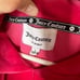 Juicy Couture Pink Party Velour Hoodie Sweatshirt Black Band NWT!