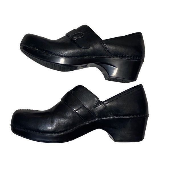 Dansko Black Clogs