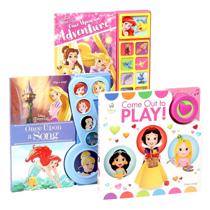 Disney Princess 3-Book Bundle