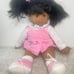 Vtg 1999 Uneeda Doll African American Girl 14” Beauty Pig Tails Sleepy Eyes