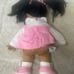 Vtg 1999 Uneeda Doll African American Girl 14” Beauty Pig Tails Sleepy Eyes