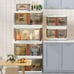 Storage Bins, 34 Qt (Pack of 1) Folding Storage box, Storage
