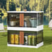 Storage Bins, 34 Qt (Pack of 1) Folding Storage box, Storage