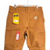New Mens Carhartt Rugged Flex Straight Fit Duck Tapered Utility Work Pants