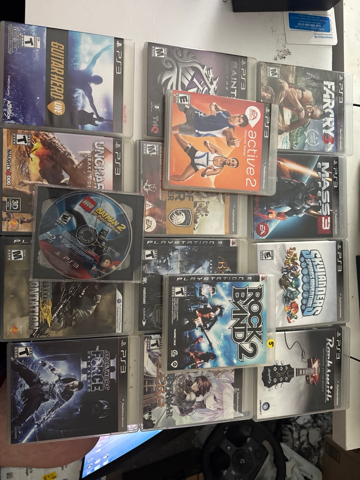 PS3 video game lot