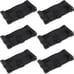 6 Pack Black Paracord Handle Large Roll Bar Grab Handles Car Grip Jeep 3 Straps