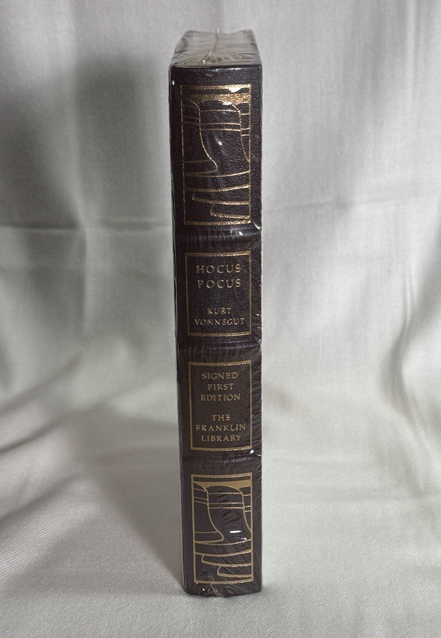 Kurt Vonnegut - Hocus Pocus - The Franklin Library Signed First Edition - SEALED
