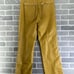 Vintage Y2K MetroStyle Yellow Golden Zippered Closure & Ankle Leather Pants