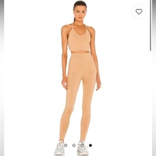SET ACTIVE X Revolve Leggings in Pampas Size Small