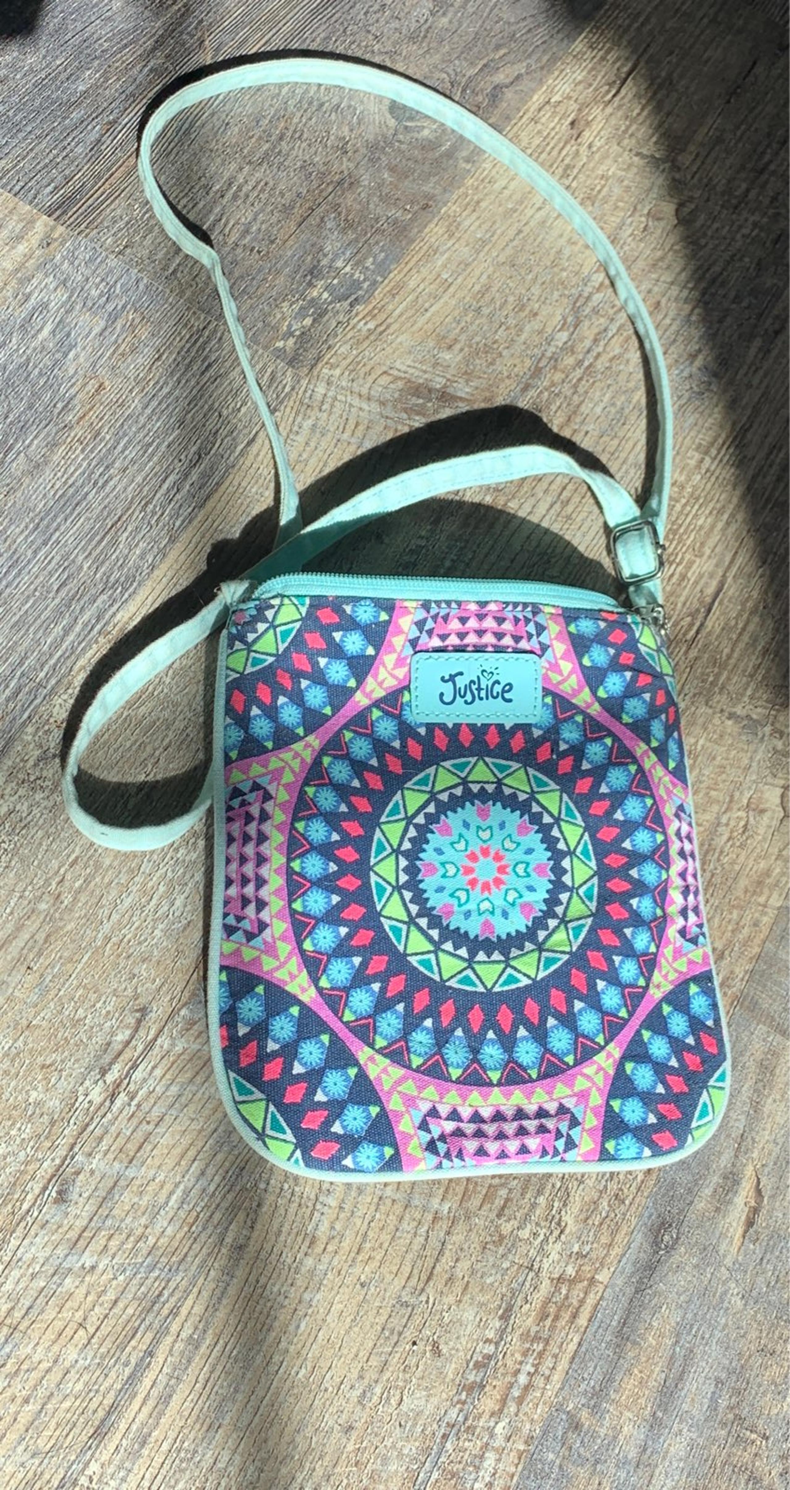 Justice crossbody handbags