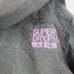 Superdry Women's Black Long Sleeve Hooded Thermal Winter Windbreaker Jacket Sz M