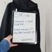 Superdry Women's Black Long Sleeve Hooded Thermal Winter Windbreaker Jacket Sz M