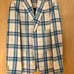Ring Jacket Light Blue Check Single-Breasted Jacket