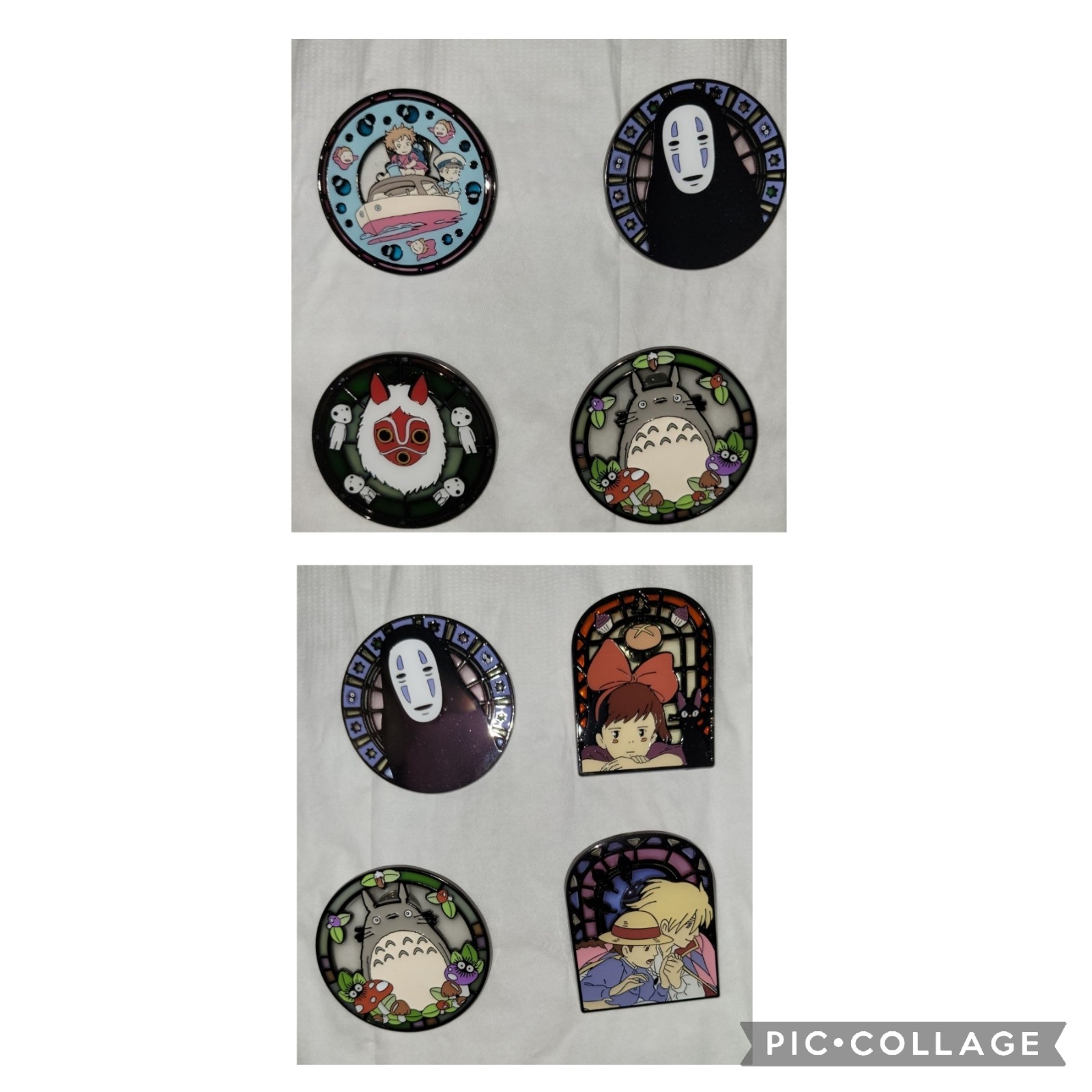 Ghibli blind box enamel pins COMPLETE set of 6