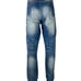 Embellish Mens 38 X 33 Jeans Blue Acid Wash Biker Denim Streetwear Slim Fit EUC