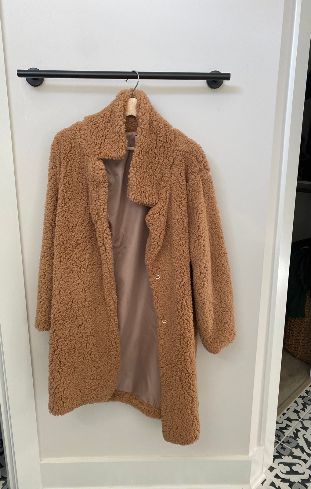 Camel Color Teddy Coat