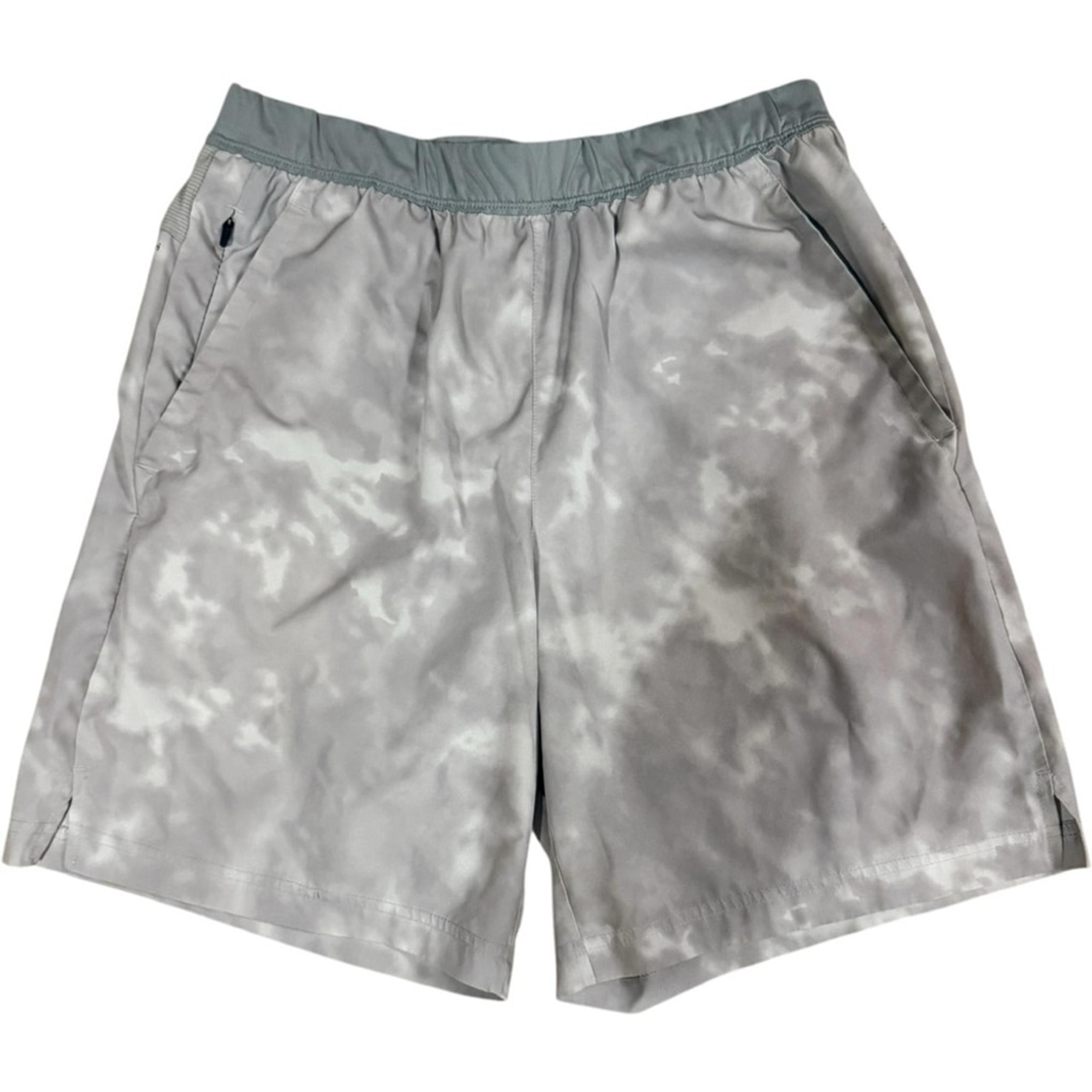 Xersion Quick-Dri Gray Tie-Dye Running Shorts Men’s M