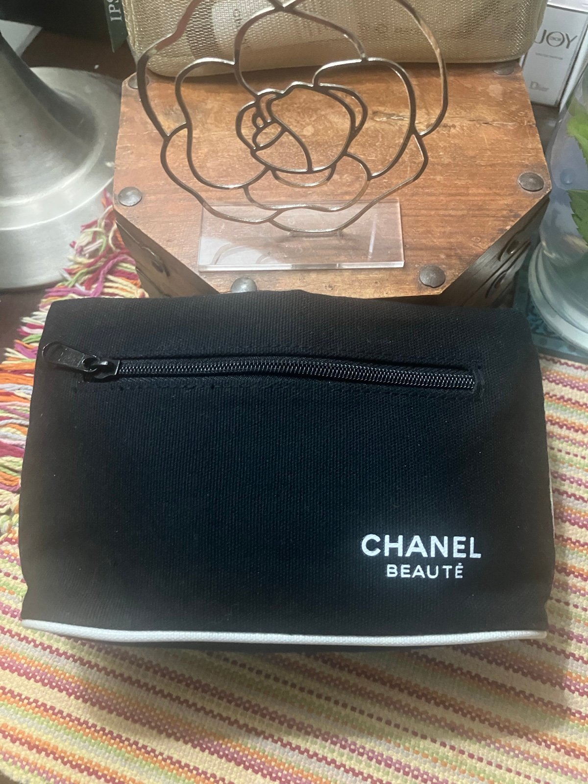 Chanel Beaute Cosmetics Pouch