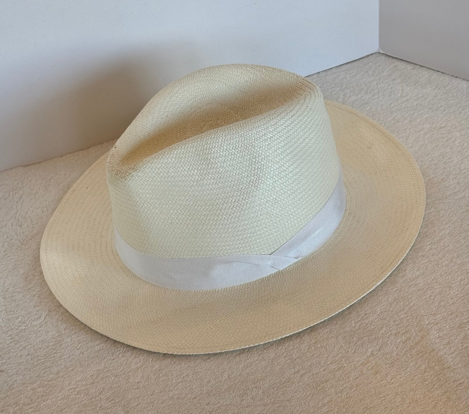 Rag & Bone Woven Straw Panama Hat Size L Large NWOT 250 RETAIL