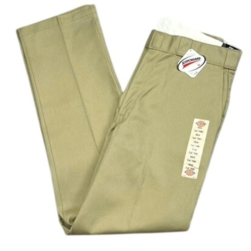 Dickies 874 Original Fit Work Pants 3M Scotchgaurd Khaki Tan 36x34 Vintage 2005