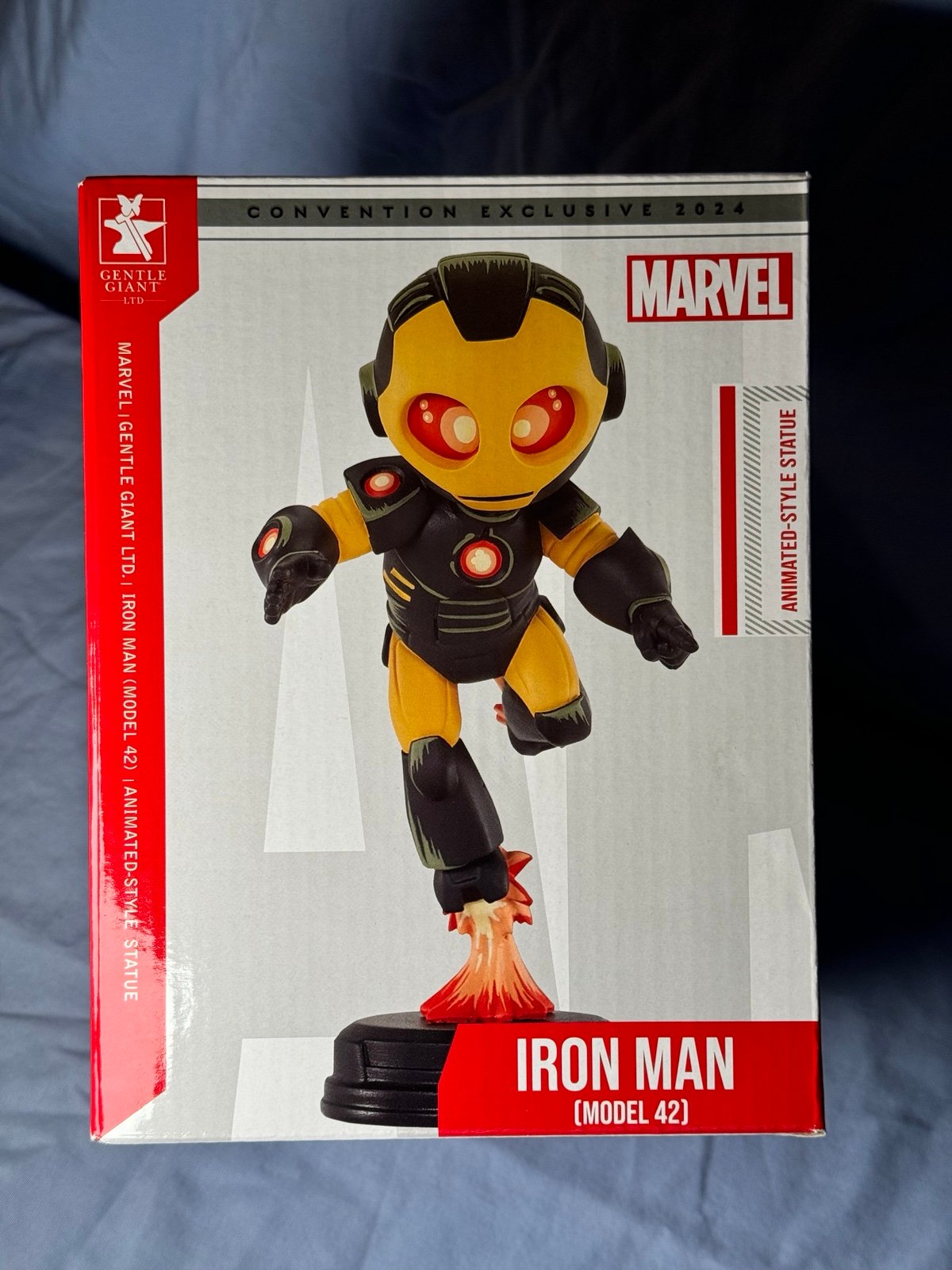 Gentle Giant Marvel Iron Man SDCC 2024 Animated Statue Skottie Young