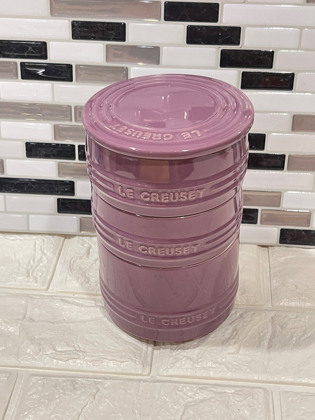 Le Creuset Stacking Ramekin Set W/lid