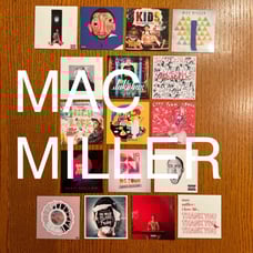 Mac Miller fridge magnets full set album magnet