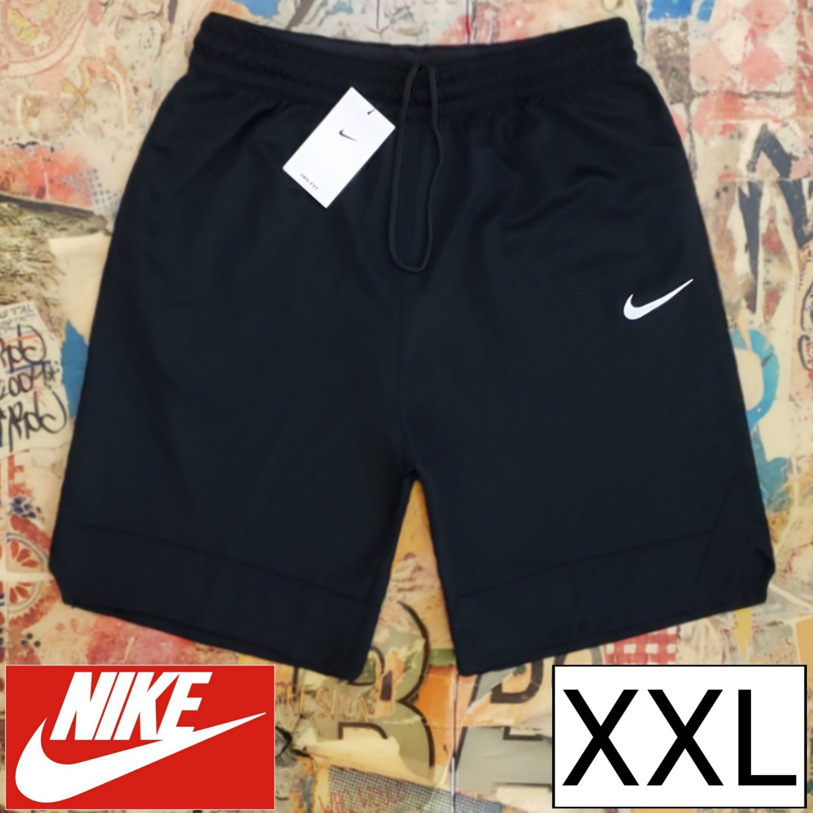 New Nike Sportswear Mens Black Icon Shorts! XXL