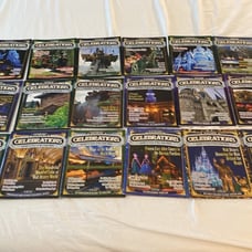 Walt disney world celebrations magazines