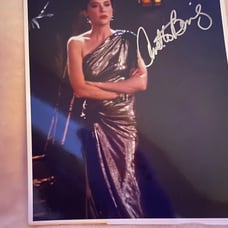 Annette Bening signed photo