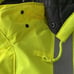 Gravel Gear High-Visibility Jacket. Men's Size Large. Black / Fluorescent Yellow