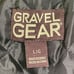 Gravel Gear High-Visibility Jacket. Men's Size Large. Black / Fluorescent Yellow