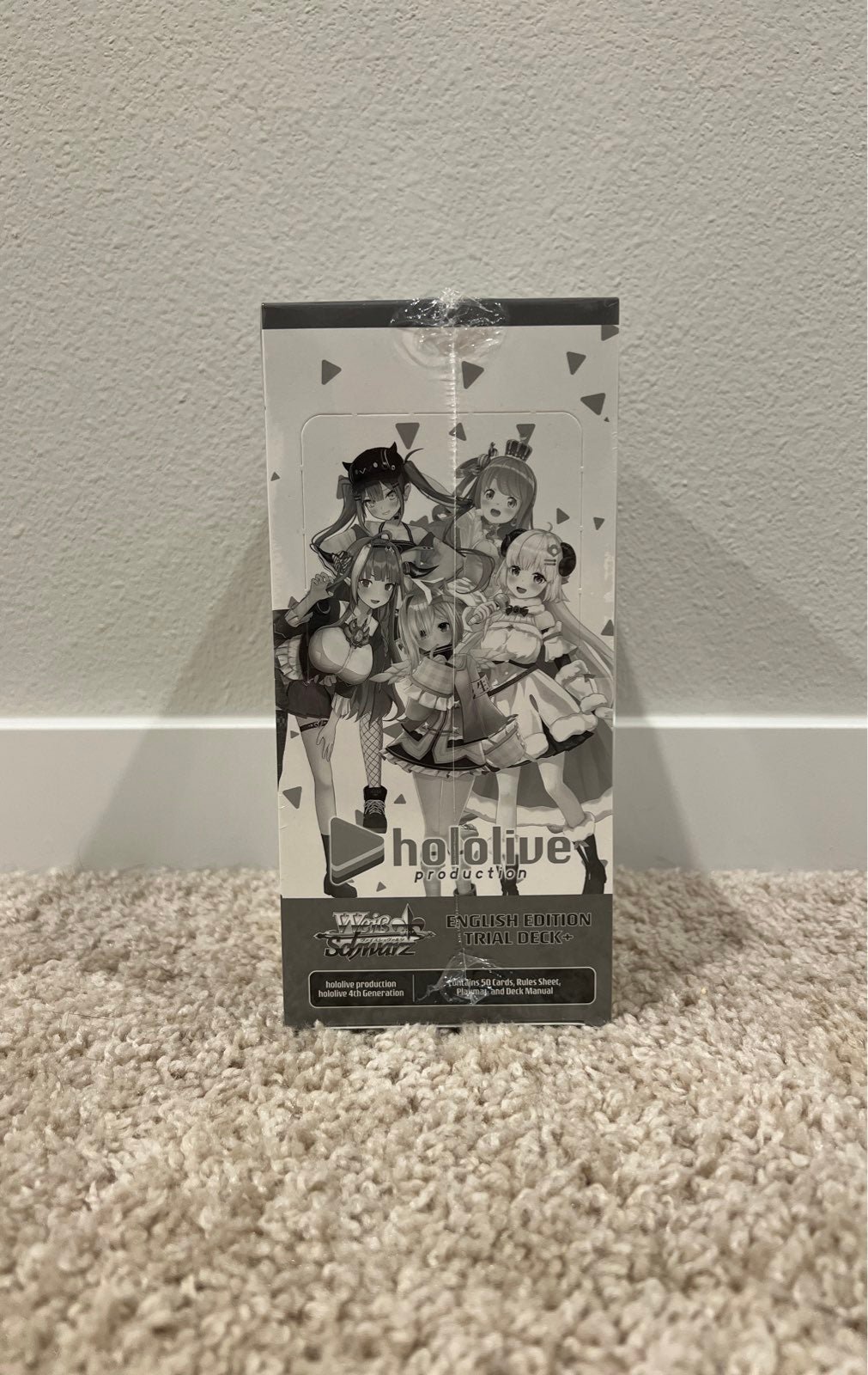 Weiss Schwarz English Hololive Gen 4 Trial Deck Display Sealed Bushiroad