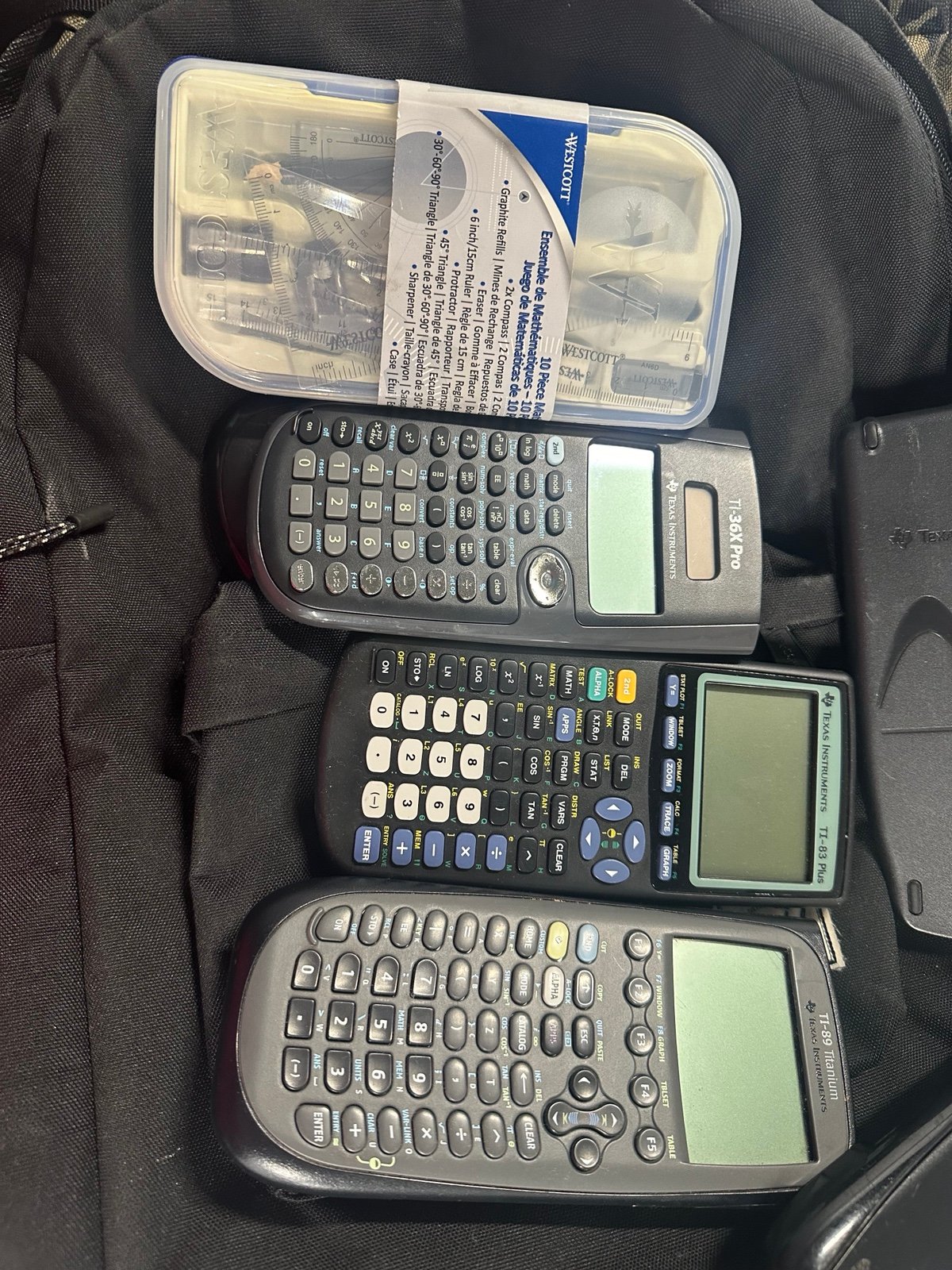 Texas Instruments Portable Calculator bundle