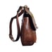 Patricia Nash Rocca saddle leather Veneto Crossbody Bag Purse Signature Map