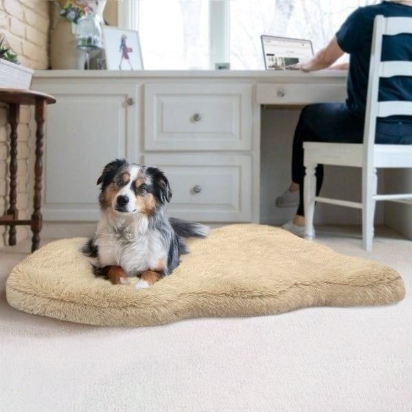 Brentwood Originals, Faux Fur Memory Foam Pet Mat, 35 x 40