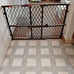 Position & Lock Baby Gate, Pressure-Mounted, Farmhouse Collection - NEW