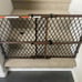 Position & Lock Baby Gate, Pressure-Mounted, Farmhouse Collection - NEW