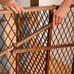 Position & Lock Baby Gate, Pressure-Mounted, Farmhouse Collection - NEW