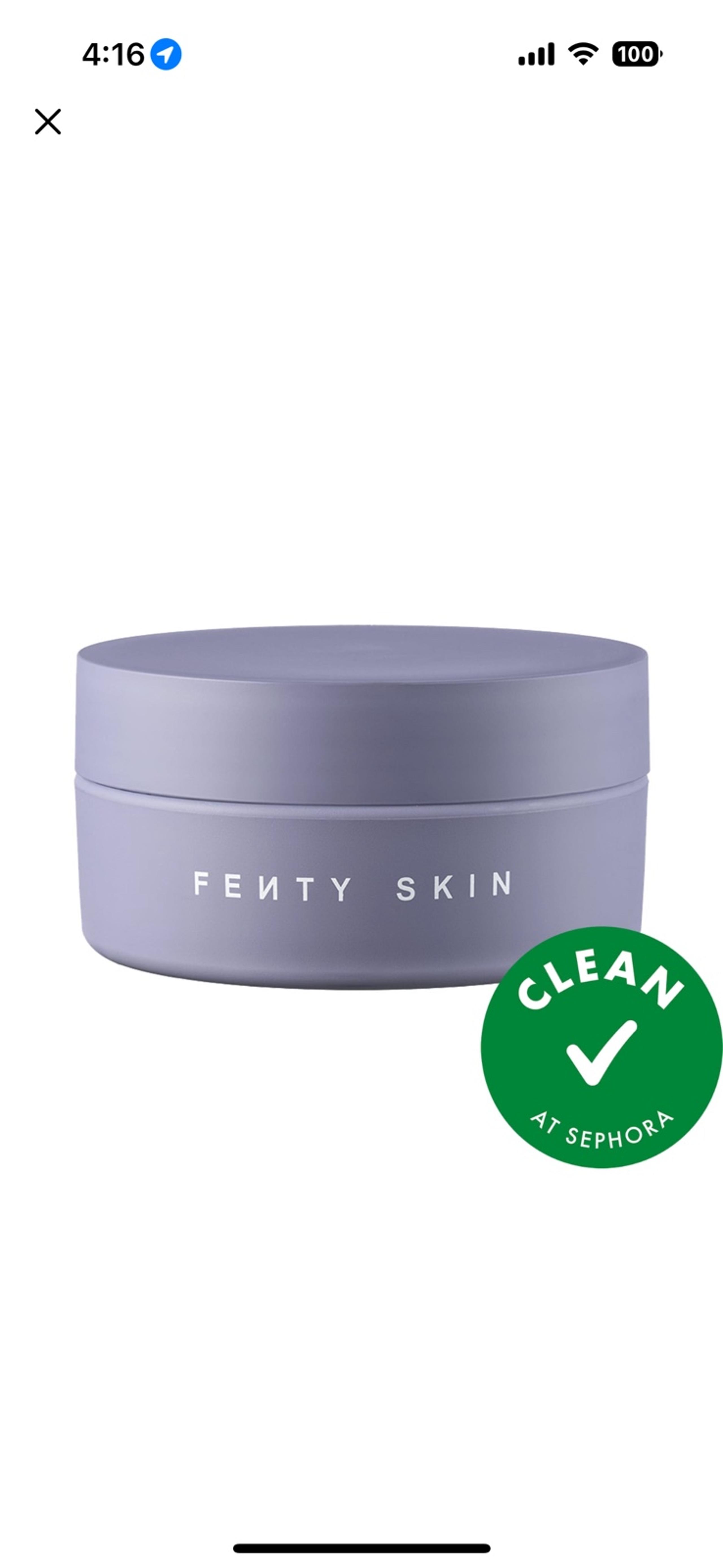 fenty skin butta drop whipped oil hydrating body cream mini