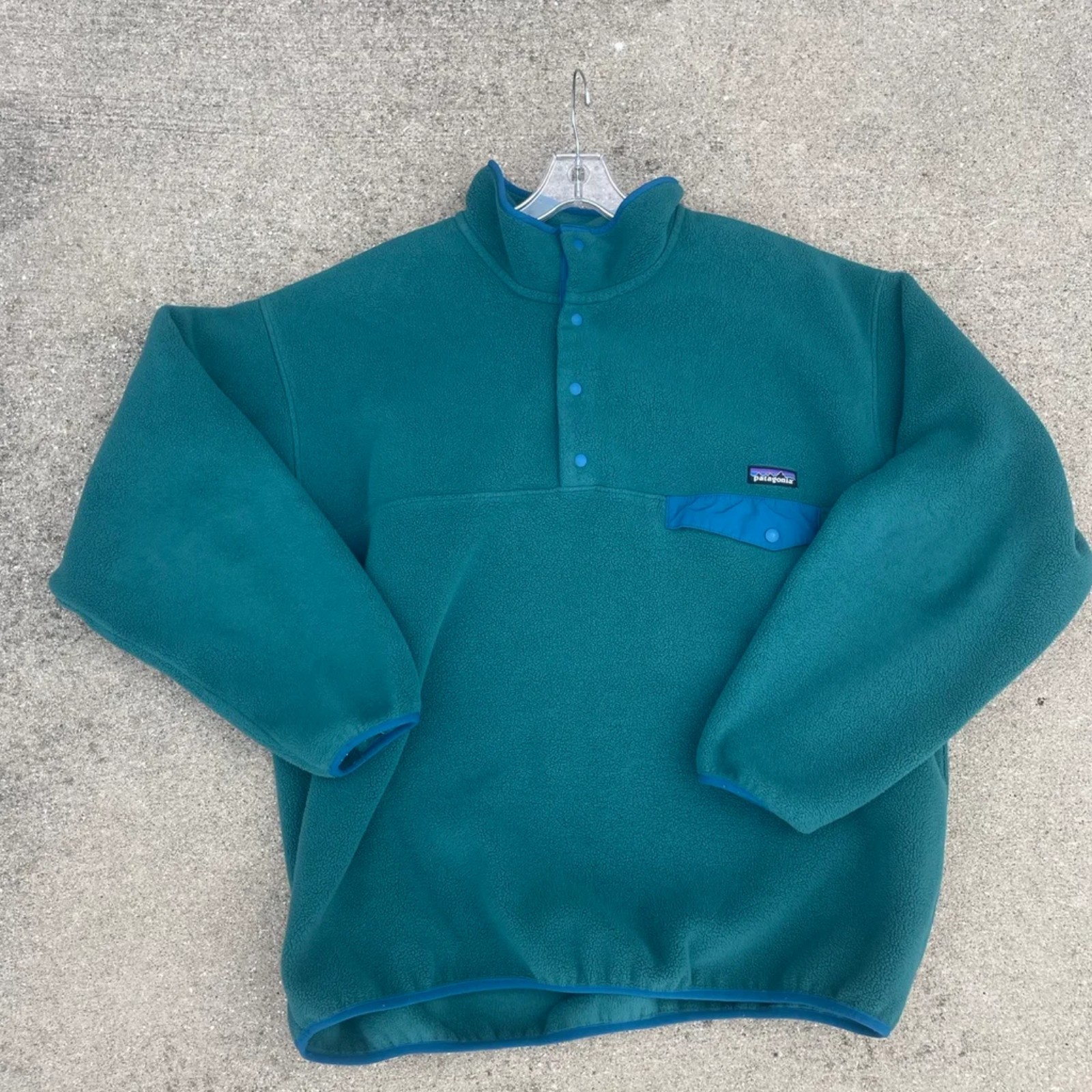 blue sweater