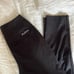 NWT Malbon Women's Season Two High Waist Straight Leg Golf Pants in Black Size 2