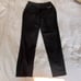 NWT Malbon Women's Season Two High Waist Straight Leg Golf Pants in Black Size 2